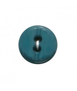 Carte de 4 boutons Classique bleu 18mm - Distrifil Vert
