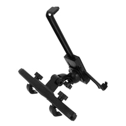 Avizar Support Voiture Tablette Fixation ventouse / Appuie-tête Rotatif à 360° Noir