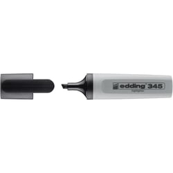 Surligneur 2-5 mm - EDDING - Gris - Pointe biseau
