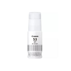 Bouteille d'encre - CANON - GI-53GY - Gris - Compatibilité PIXMA G650 et G550 - (4708C001)