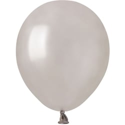 50 Ballons Argent Nacré Ø13cm