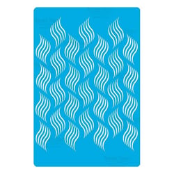 Pochoir plastique souple réutilisable 18,5 x 14,5 cm Fabrika Decoru DECORATION 212