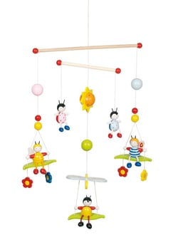 Mobile des petits insectes - Goki