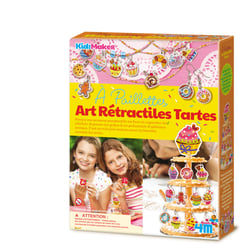 KidzMaker - Art Rétractiles Tartes à Paillettes - Version FR - 5+