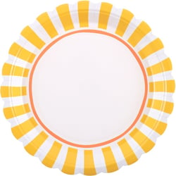 6 Assiettes Dolce Vita Jaune