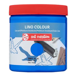 Peinture pour linogravure - Bleu - Linoléum - Art Création - 250ml