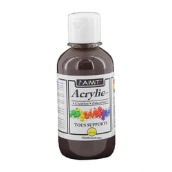 Peinture Acrylique en bouteille Brun 200ml - Amt