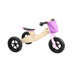 Draisienne-Tricycle 2 en 1 Maxi Rose