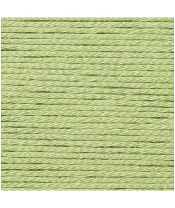 Pelotes de fil à tricoter CREATIVE COTTON ARAN de Rico Design - Laissez libre cours à votre créativité avec douceur et style ! 41 Pistache