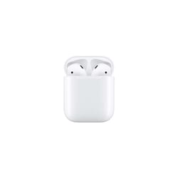 Ecouteurs sans fil Bluetooth - APPLE AirPods 2 avec reduction de bruit - Blanc