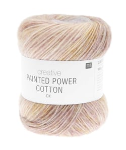 Creative Painted Power Cotton DK 100g de Rico Design : Couleurs vibrantes et douceur naturelle 01 Fresh Pink