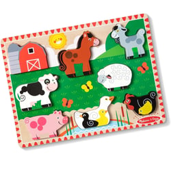 Chunky puzzle Animaux de la ferme - Melissa & Doug