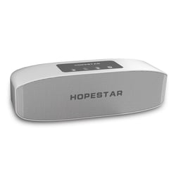 Enceinte Bluetooth Portable Mini Lapin Micro Intégré Support Appel Mains Libres FM TF Argent YONIS
