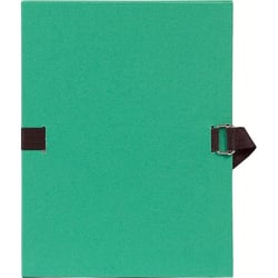 Chemise A Dos Extensible/Sangle Vert Clair 723E - Exacompta