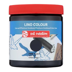 Peinture pour linogravure - Noir - Linoléum - Art Création - 250ml