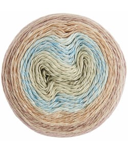 Pelote à tricoter Creative Cotton Linen Cake - 200GR - Rico Design 03 Warm Shades