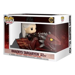 House of the Dragon - Figurine POP! Rides Deluxe Rhaenys Targaryen with Meleys 9 cm - Funko