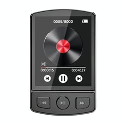 Achetez Lecteur MP3 Sport Bluetooth 16Go Écran Couleur Avec Clip Pratique YONIS