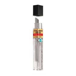Mine de rechange pour porte-mine PENTEL - Hi-Polymer Super - 0,5 mm - 4B - Lot de 12 étuis