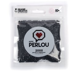 Perlou - Perles à repasser Mini Perlou Noir