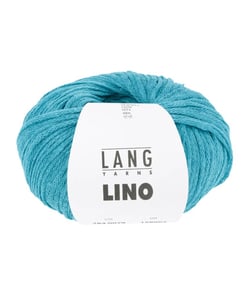 Pelote de lin à tricoter Lino - Lang Yarns 79 Bleu