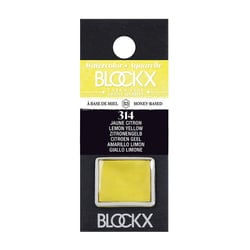 Aquarelle Jaune Citron  1/2 godet - S3