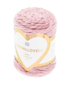 Découvrez le Confort et la Douceur de la Pelote Velours Creative Chenillovely 50GR de Rico Design 02 Vieux Rose