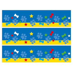 Contours de gâteaux - Dog Paw Bleu