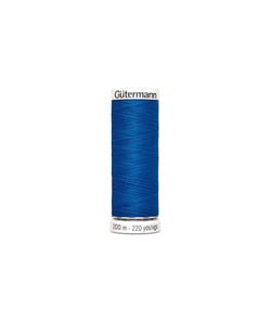 Fil à Coudre 100% polyester 200m - Gütermann 322 Bleu