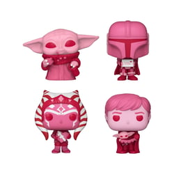 Star Wars Valentines - Pack 4 figurines Pocket POP! Star Wars Valentines 4 cm