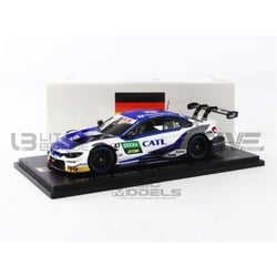 Voiture Miniature de Collection - SPARK 1/43 - BMW M4 - DTM Hockenheim 2019 - Blanc