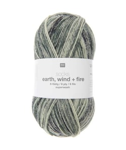 Laine à chaussette Socks Earth Wind + Fire 6 fils - Rico Design 04 Vert Forest