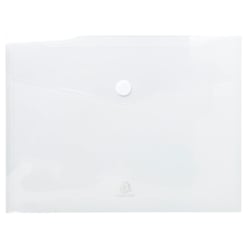 Sachet de 5 pochettes-enveloppes polypropylène - A4 - Incolore - x 10 - Exacompta