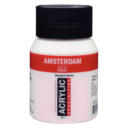 Pot 500ml - Peinture acrylique Amsterdam Standard Series - Violet de perle 821 - Extra-fine - Transparente