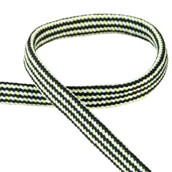 Bobine tresse chinée 25m vert anis