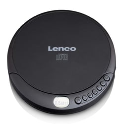 Lenco Lecteur CD, CD-R/RW Portable avec Fonction Recharge Noir