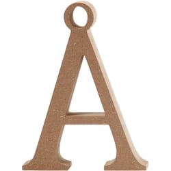 Lettre, Å, H : 15,5 cm, ép. 2 cm, 1 pièce