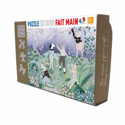 Fête au crépuscule de Cécile Metzger - Puzzle Michèle Wilson