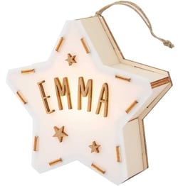 Mini étoile lumineuse personnalisable - Vintiun