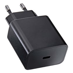 Blue Star Chargeur Secteur USB-C 25W Power Delivery et Quick Charge Compact Noir