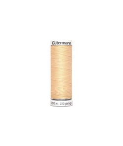 Fil à Coudre 100% polyester 200m - Gütermann 006 Beige