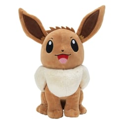 Pokémon - Peluche Évoli Smile 30 cm - Jazwares
