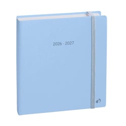 EXECUTIF SEPT COLOR ML Pastel - 16x16 cm - avec élastique - Semainier - 13 mois de août à août