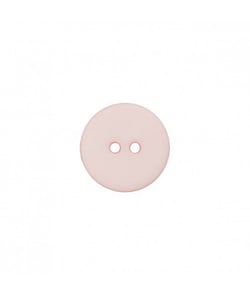 Carte de 2 boutons Polyester Rose Clair 25mm - Union Knopf Rose