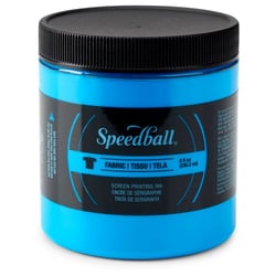 Encre textile bleue  pour sérigraphie  -Speedball