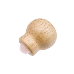 Roll-on de Massage en Quartz Rose et Bois - Omsaé