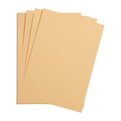 25 feuilles de papier - Abricot - A4 - 270g - Lisse - Dessin, loisirs créatifs - Maya