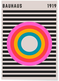 Affiche Bauhaus 22 | A3 : 29,7x42cm