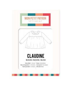 Patron enfant de la Blouse Claudine - Mon petit Patron taille n°FR 36-48