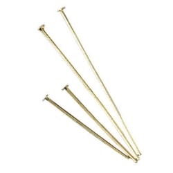 Clou / Tige à oeillet Doré Ø 0,6 mm x 35mm 15 pièces